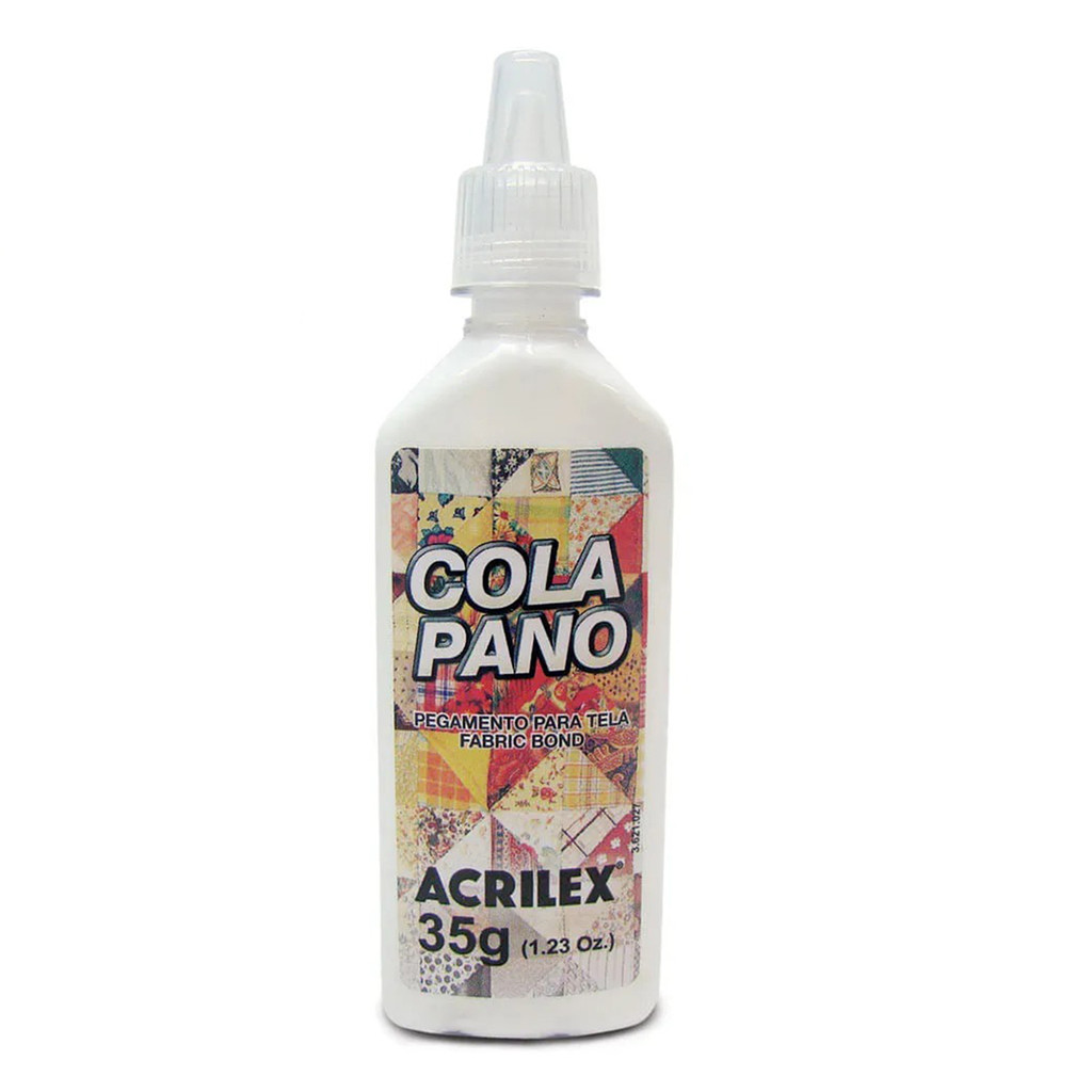 Super Cola Pano Bico 35g Aplicador Econômico Acrilex - 16812 | Shopee ...