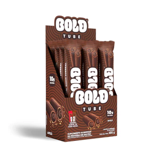 Chocolate Proteíco BOLD Tube Avelã 10g de Proteína (12 Un.)