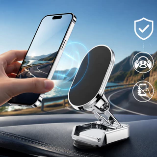1/2/3 Pcs Suporte Magnético Forte Para Telefone De Carro Giratório Smartphone De Celular Dobrável Alta Qualidade