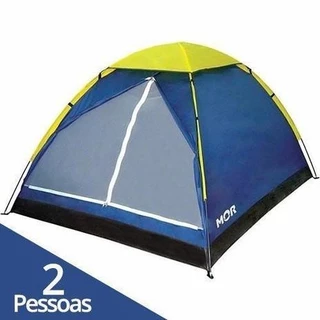 Mor Barraca De Camping 2 Pessoas Azul Impermeável Com Bolsa em Oferta na Shopee
