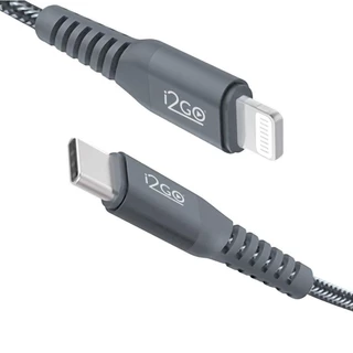 Cabo USB-C para Lightning 2 Metros i2GO em Oferta na Shopee
