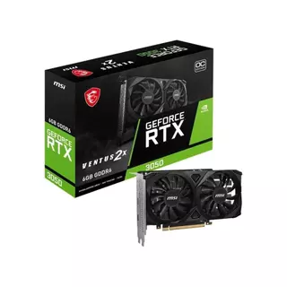 Placa de Video MSI GeForce RTX 4060 Ventus 2X OC, 8GB, GDDR6, 128