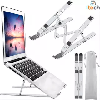 Suporte Notebook de Alumínio Ajustável, Portáti-itech