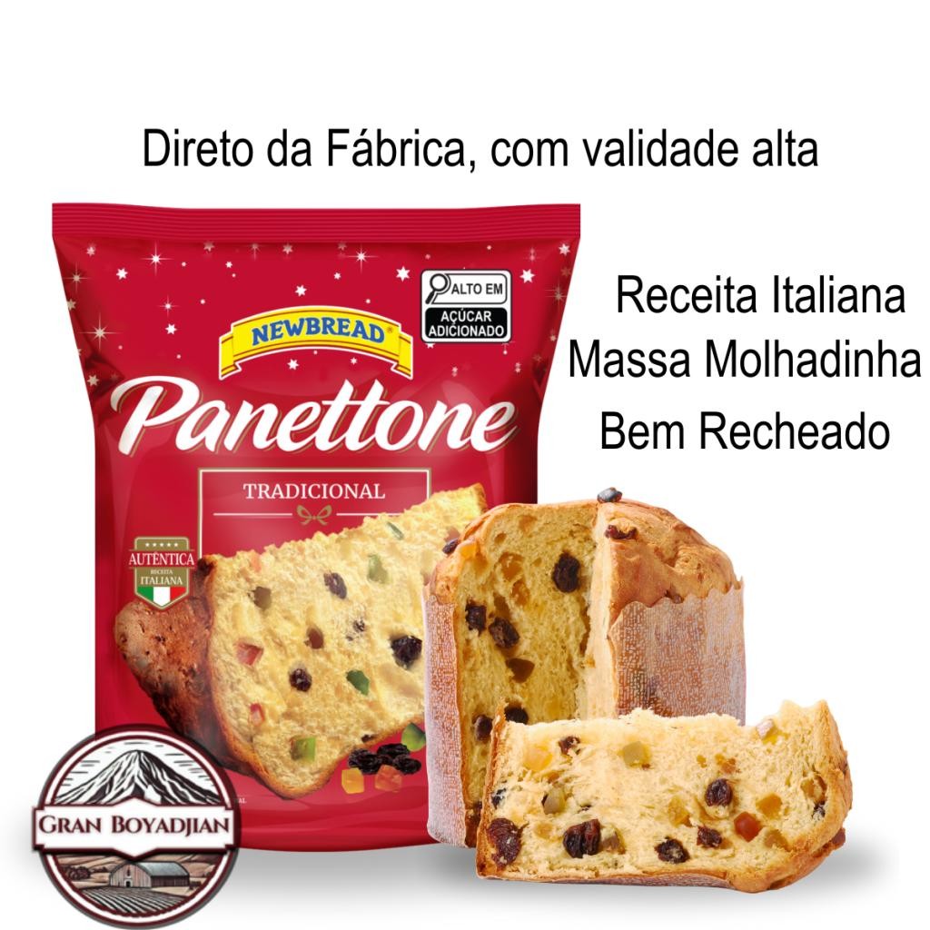 Panetone Tradicional - Receita Original Italiana