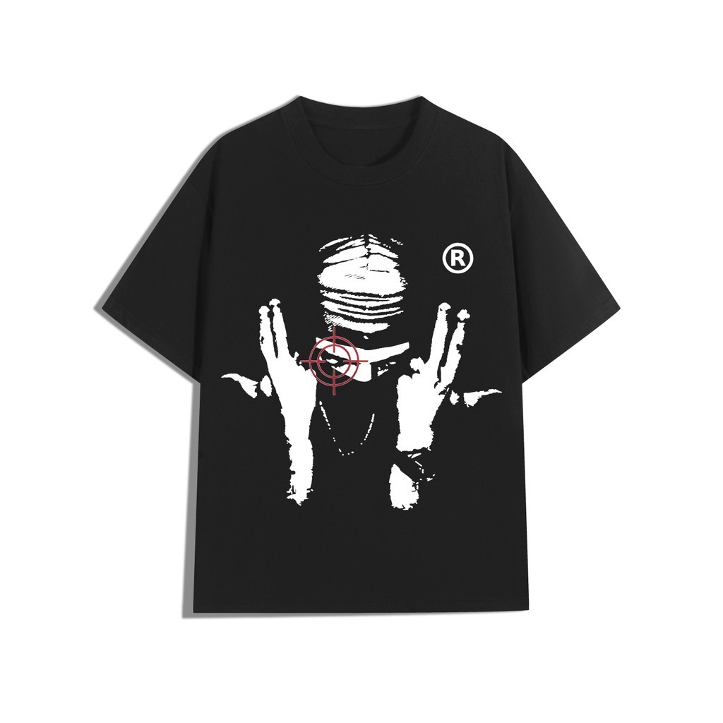 Camiseta Estilo Hip-Hop Y2K Vintage Camisa 100% Algodão Tshirt