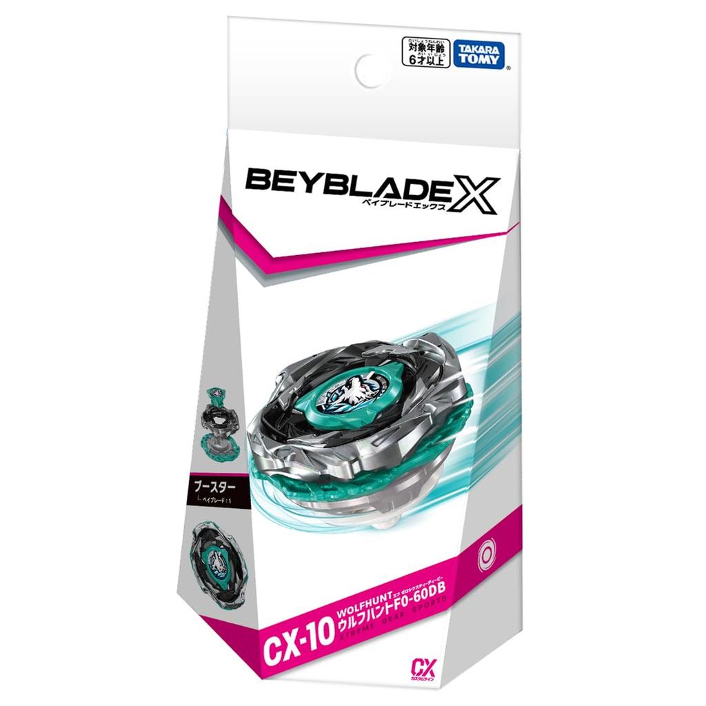 Takara Tomy BEYBLADE X CX-10 Booster Caça Lobo F0-60DB | Shopee Brasil