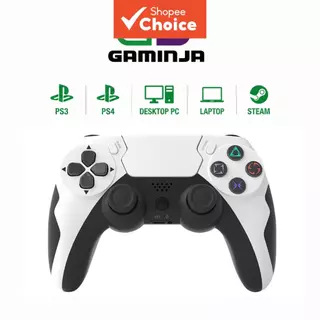 GAMINJA Gamepad Controlador de Jogo Compatível com PS3/PS4/PC/Steam Gamepad P48