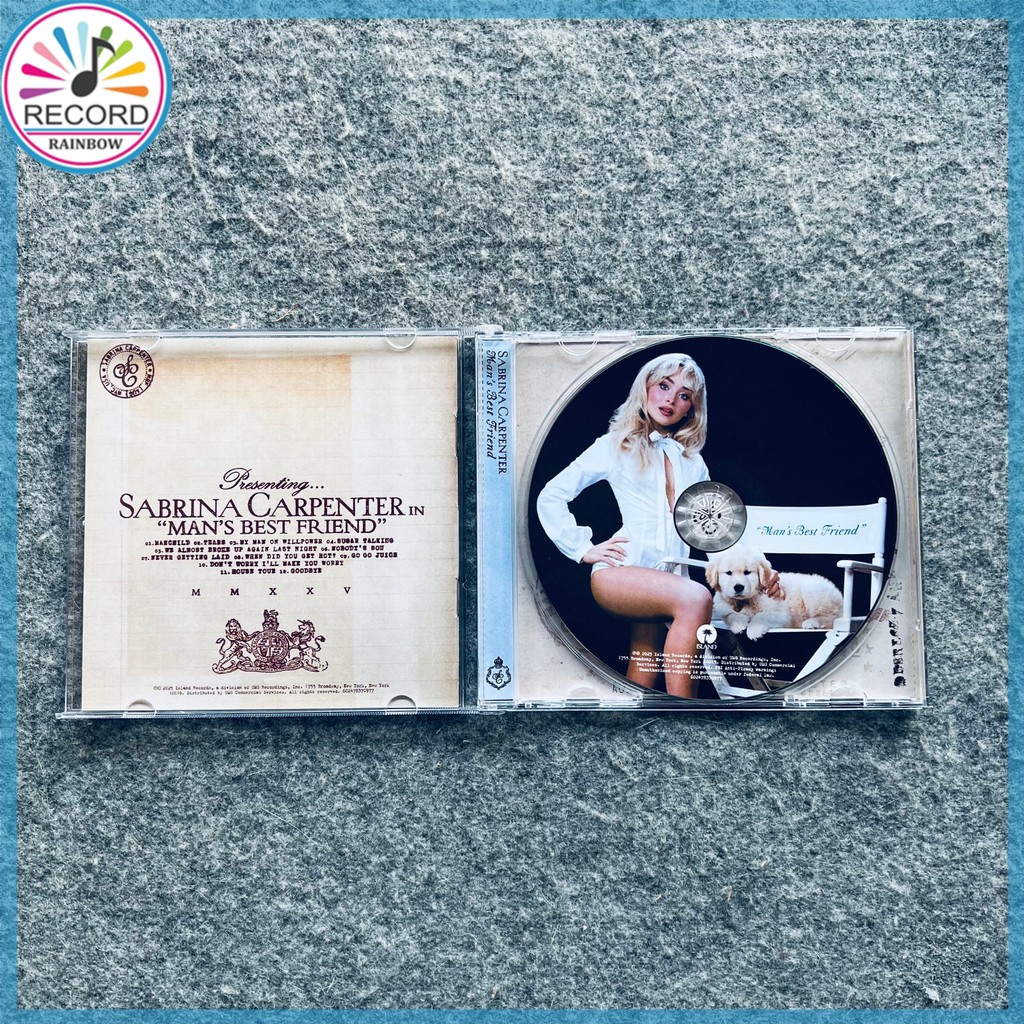 Sabrina Carpenter Man's Best Friend Original CD Album [Lacrado