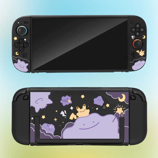 Nintendo Switch 2 Capa Protetora Cute Cartoon Dockable Shell Para NS2 Dura Compatível Com Switch2 Dock Station Acessório