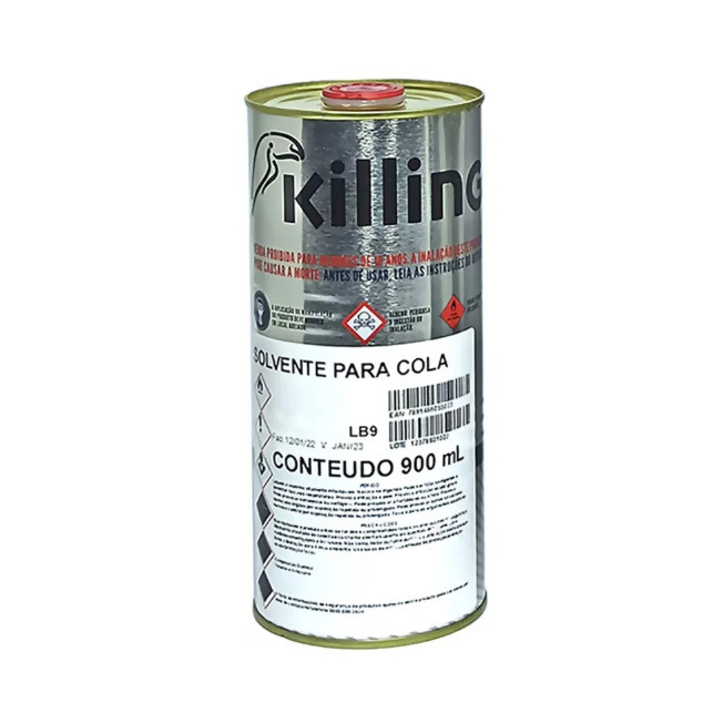 Solvente para Diluir Cola de Contato Forte 900ML | Shopee Brasil