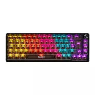 Teclado Mecanico Mancer Black Ghost V2, Rainbow, Switch Huano Vermelho, MCR-BKG-RBW02 em Oferta na Shopee