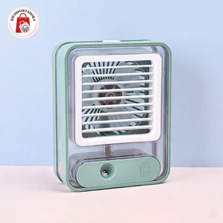 Mini Ventilador Portátil De Mão E Mesa Usb Recarregável