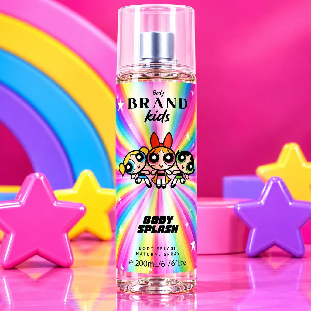 Body Splash Infantil Meninas Superpoderosas 200ml | Perfume Infantil ...