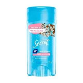 Desodorante em Gel Secret Powder Protect Cotton 73g em Oferta na Shopee