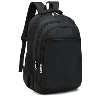 Mochila Escolar Resistente Bem Espaçosa Faculdade Trabalho Viagem Cor Preta