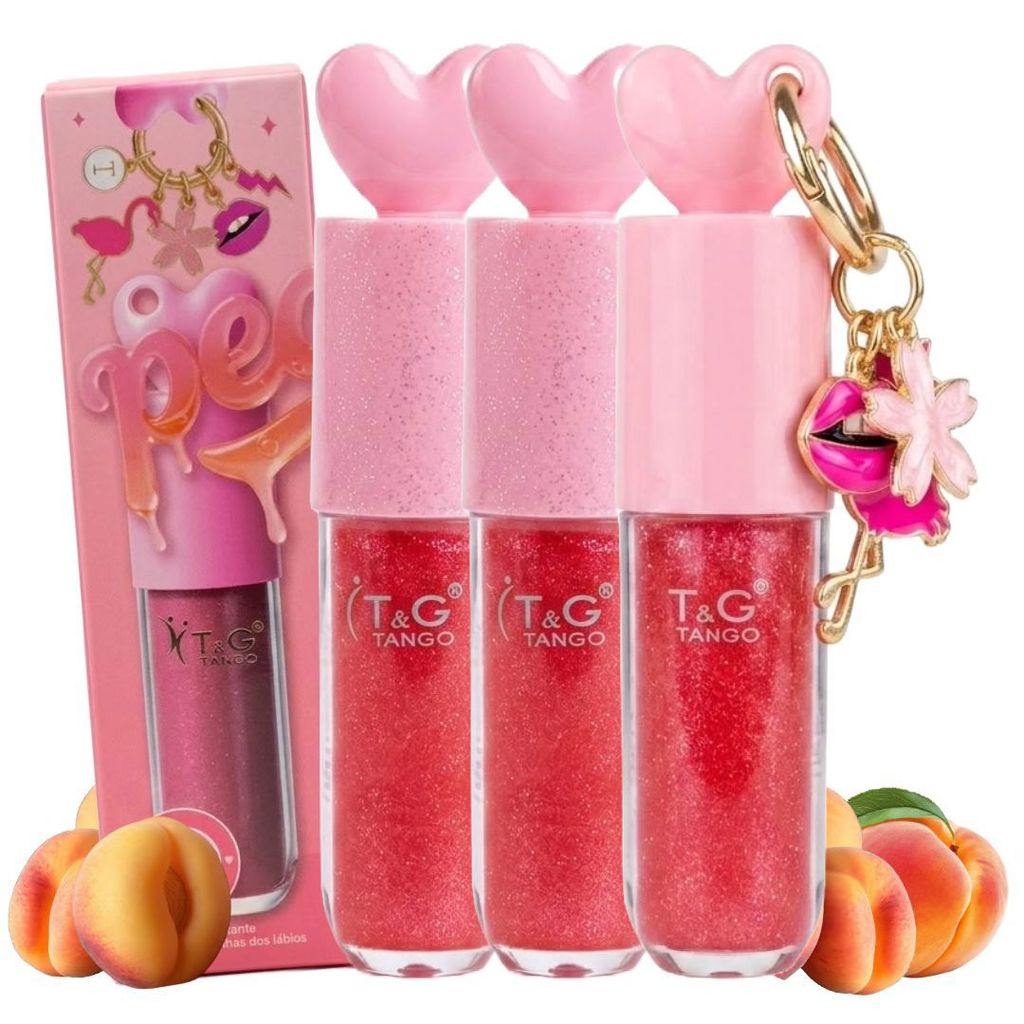 Lip Oil Peach c/ Chaveiro TG7012 - 06 Und Tango