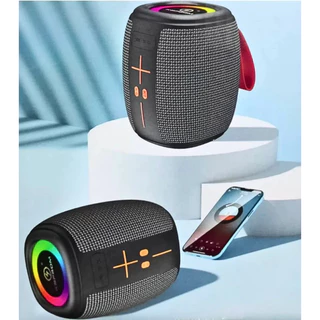 Caixa de som portátil Bluetooth 50W TWS LED/USB/SD/FM com graves potentes