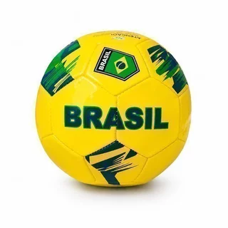 ⚽️ Bola de Futebol Brasil N5 Amarela Profissional Copa Promoção