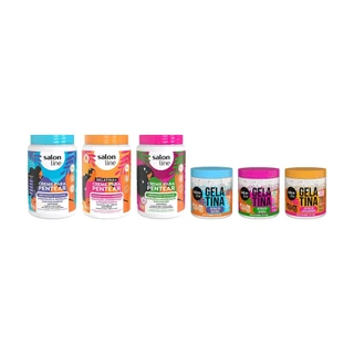 Combo Definição com Cremes para Pentear e Gelatinas #todecacho em Oferta na Shopee