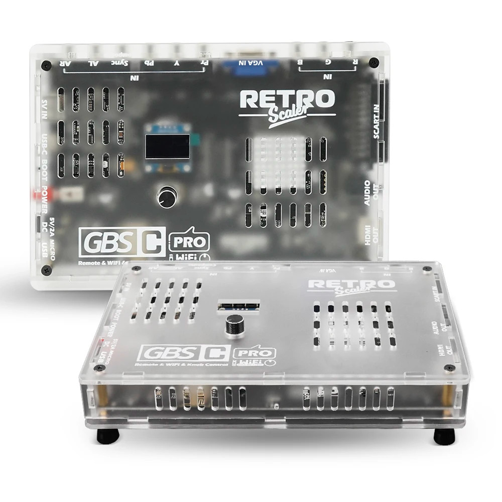 RetroScaler GBS Control Pro Upscaler HDMI Consoles Retrô RGB Componente ...