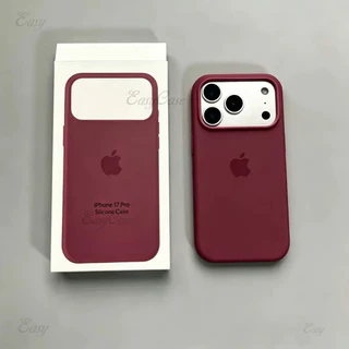 Capa anti-Sujeira De silicone Líquido Para iPhone 18 17 16 15 14 13 Pro Max Traseira De Proteção Antiderrapante E Queda