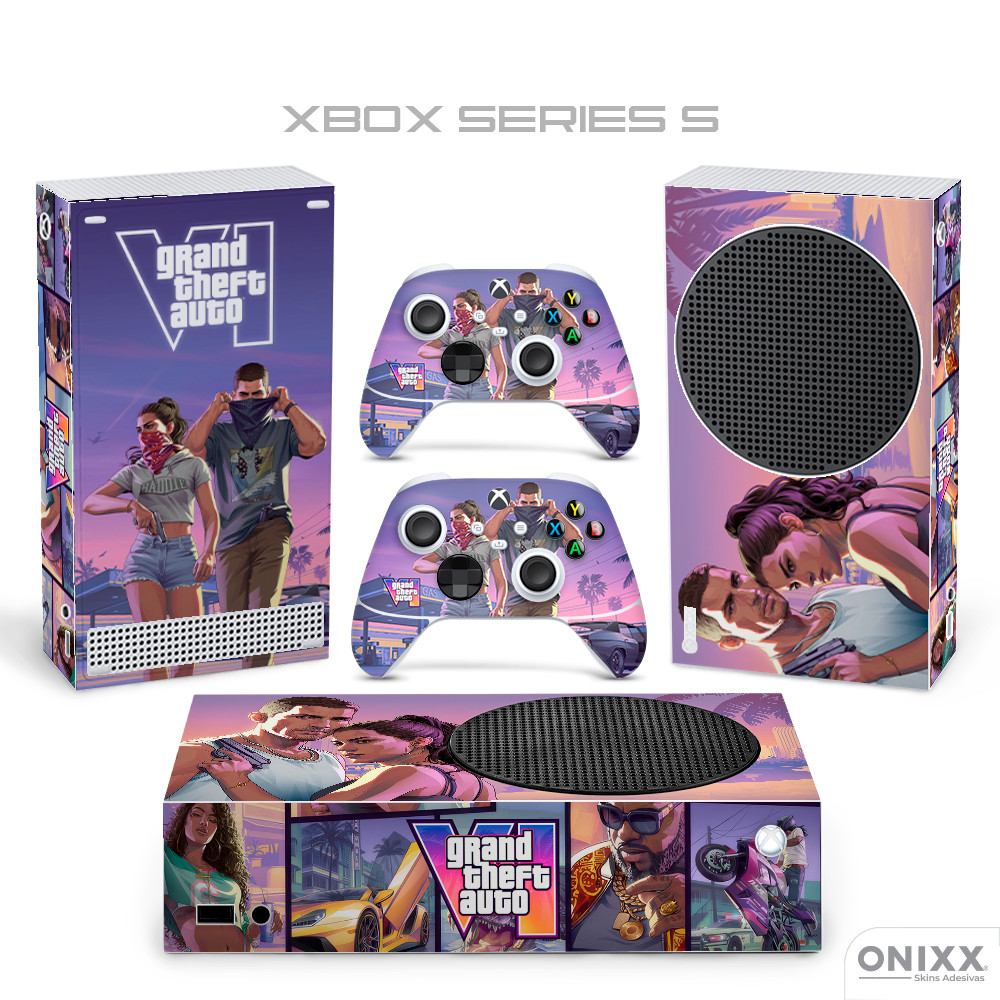 Skin Adesiva GTA VI para Xbox Series S
