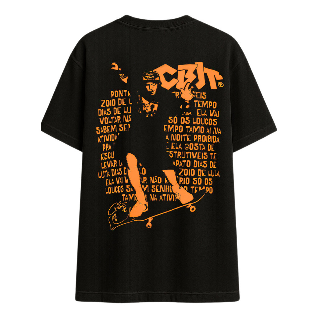 Camiseta Charlie Brown Jr Cantor Rock Rap Reggae E Punk unissex