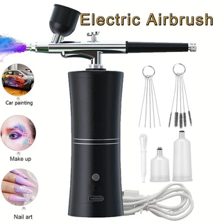 Aerógrafo Portátil com Mini Compressor - Para Unhas, Maquiagem, Cabelo