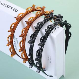 Tiara de cabelo com piranhas