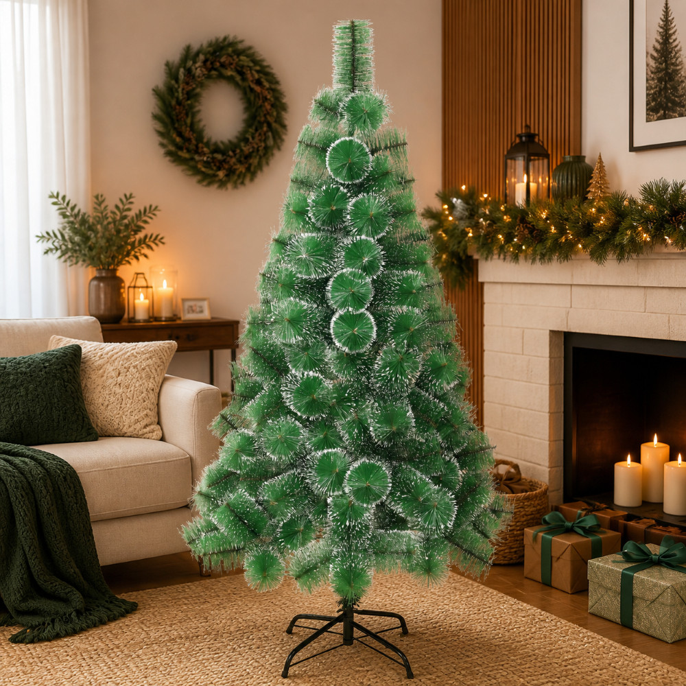 1,5~3m Árvore de Natal Verde Tipo Pinheiro Tradicional luxo | Shopee Brasil