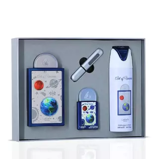 Kit Lattafa Art of Universe Eau de Parfum 100ml + EDP 20ml + Perfume Spray 200ml Original