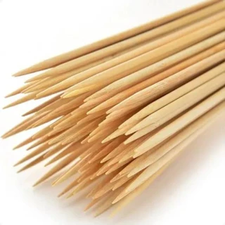 1000Un Palito Espeto Espetinho Churrasco Bambu 25cm