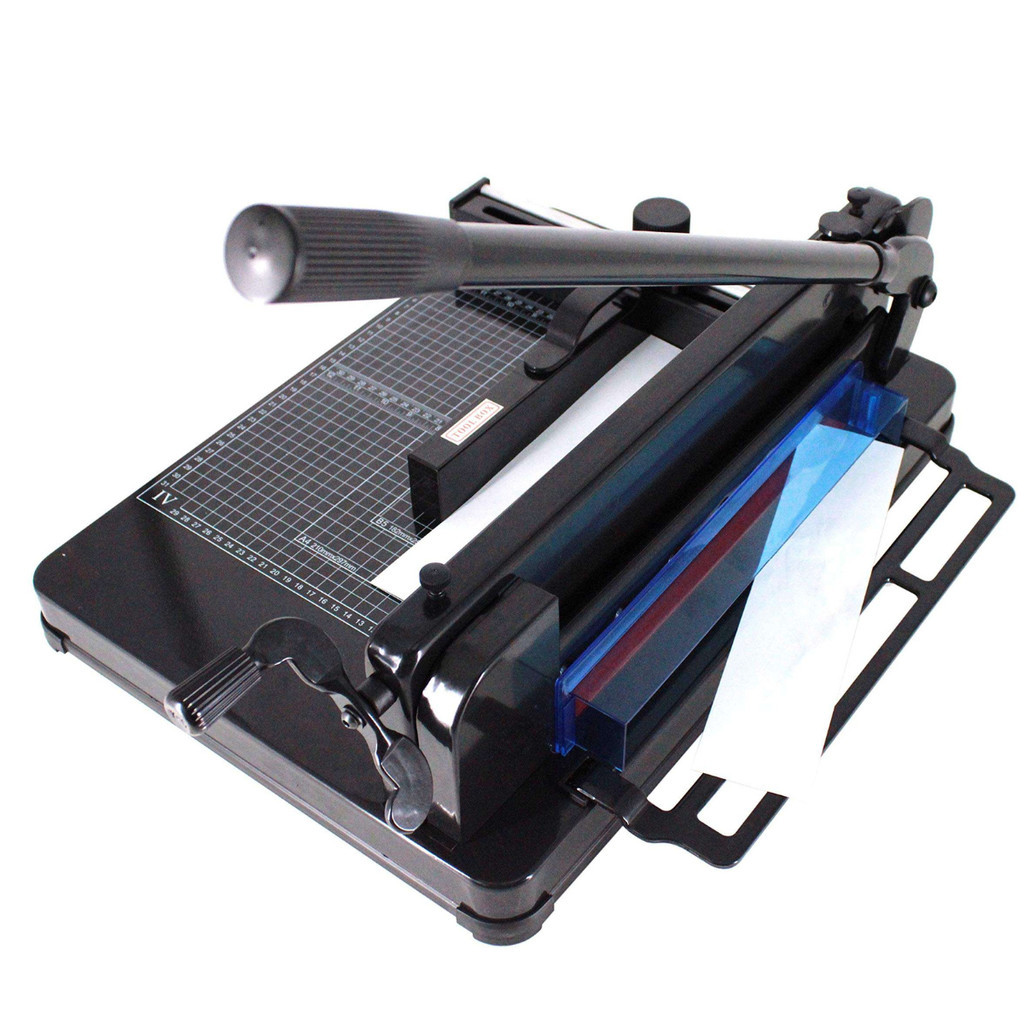 Guilhotina De Papel Corta Papel Profissional A4 Semi Industrial Cortar 400 Folhas