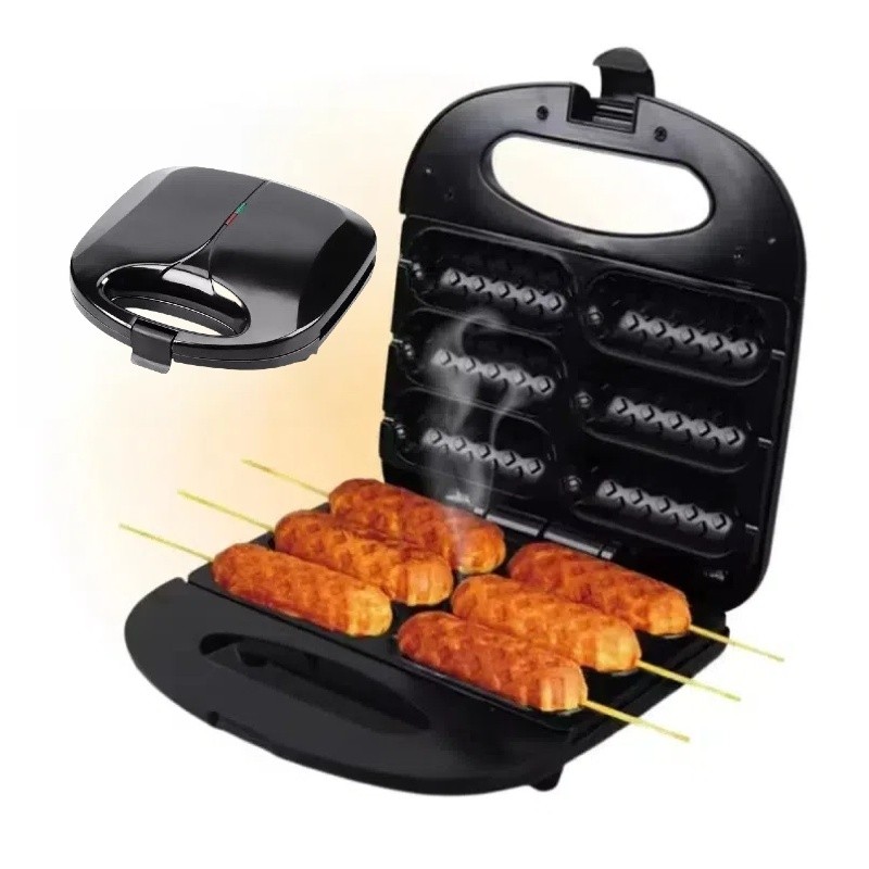 Máquina Grill Elétrica Antiaderente De Crepe Crepeira Hot Do