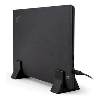Suporte Vertical Notebook Fechado Organizador Mesa Universal 11 a 17 Antiderrapante Home Office
