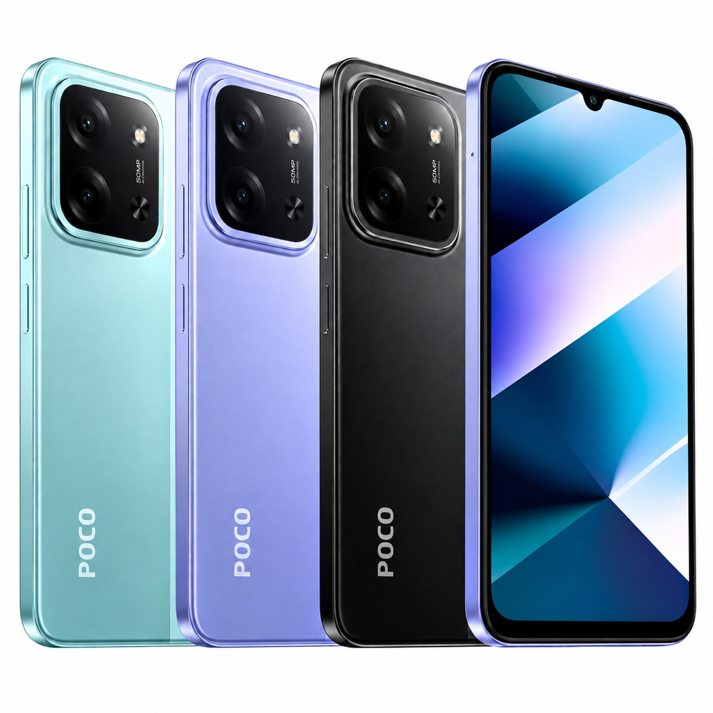 Poco C85 Smartphone 4G Dual SIM 8GB 256GB Tela 6.9