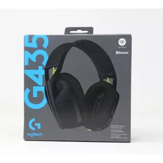 Headset Gamer Sem Fio Logitech G435 LIGHTSPEED – Preto