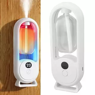 Difusor de Aroma Sem Fio de Parede | Umidificador e Desodorizador de Ambientes