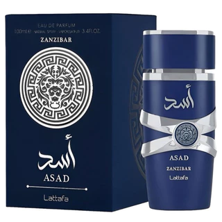 Perfume Arabe Lattafa Asad Zanzibar Eau de Parfum Masculino 100ML - Original em Oferta na Shopee