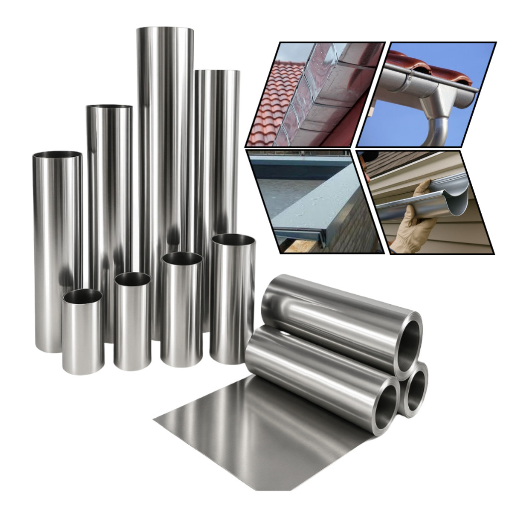 Chapa folha aluminio lisa 40cm x 14m calhas rufo telhado fundo de ...