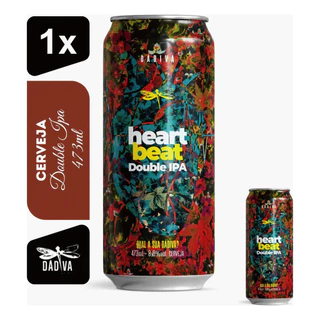 Cerveja Heartbeat Neipa Cervejaria Dádiva 473ml