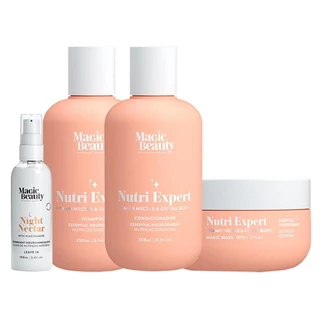 Kit Magic Beauty Shampoo 250ml + Condicionador 250ml + Máscara em Oferta na Shopee