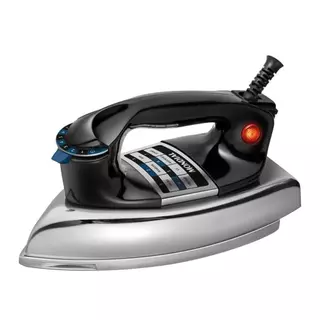 Ferro de Passar Roupa a Seco Mondial com 7 Níveis de Temperatura 1400W Preto/Inox 220V - FS-01-BI em Oferta na Shopee