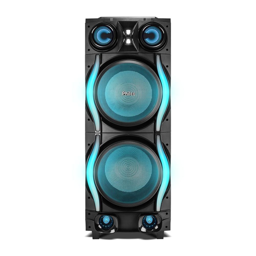 Caixa de Som Philco Extreme Woofer Duplo 12