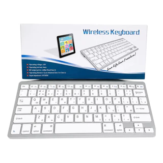 Mini Teclado Sem Fio Bluetooth Slim Notebook Tablet Celular