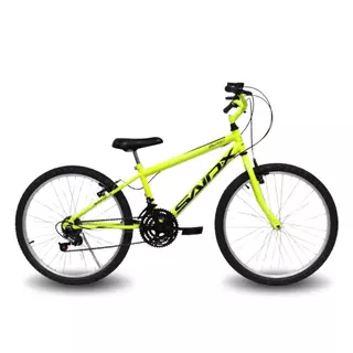 Bicicleta Aro 24 Masculina Infantil 18 Marchas Saidx Burst