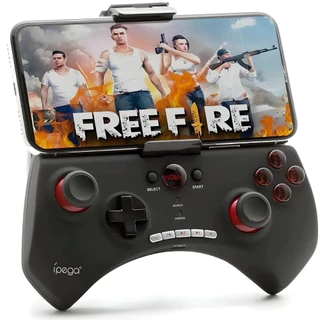 Controle Joystick Bluetooth Ipega Pg-9025 Preto Para Jogos