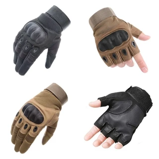 par de Luva Tática para Motociclistas Motoqueiros com Proteção