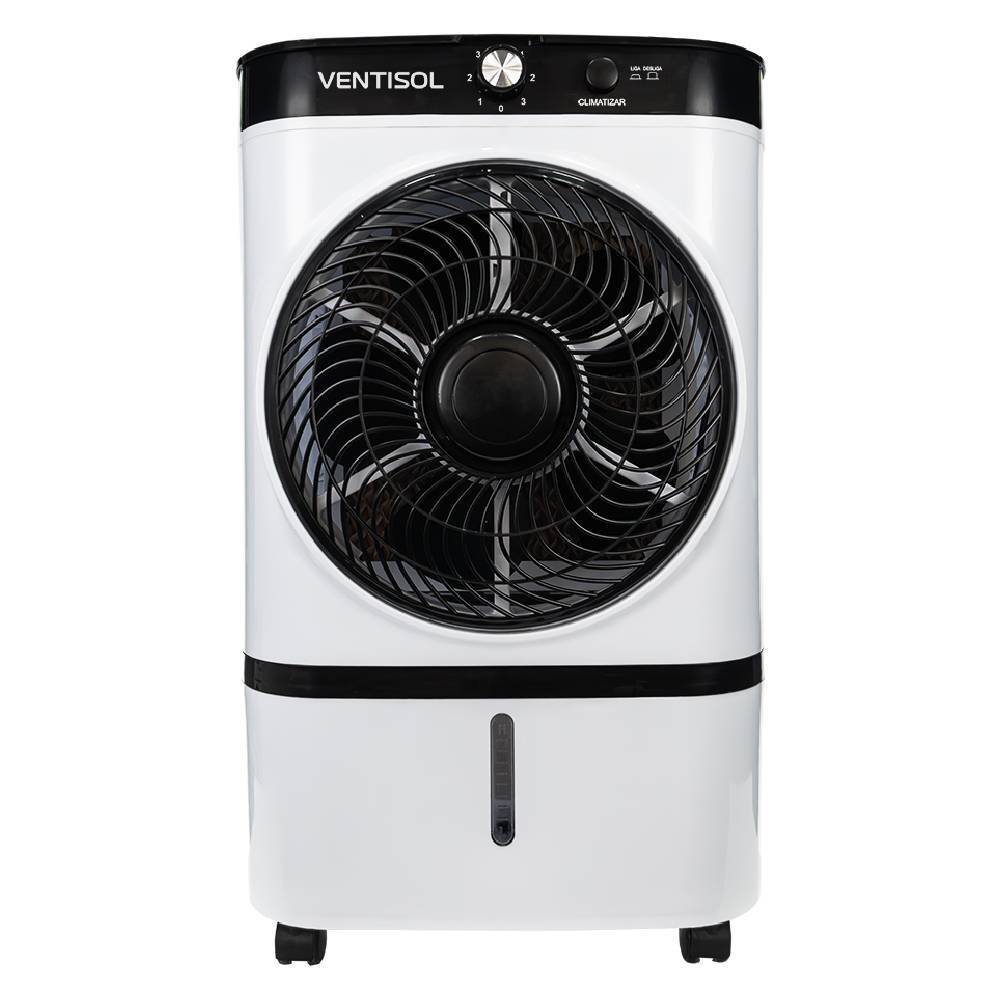 Climatizador de ar portátil evaporativo 9L 2.000 m³/h CLI09 - Ventisol