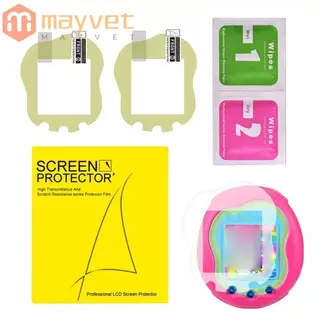 MAYVET 2 Conjuntos De Filme Para Console De Jogos , Protetor De Tela Transparente Anti Impressão Digital , Tamagotchi Un